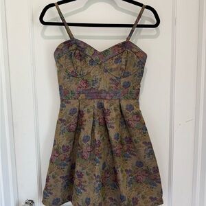 Free People - Floral Multicolor Sundress - Size 2